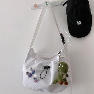 Cartoon Print Drawstring Crossbody Bag