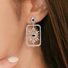 Evil Eye Dangle Earring 1 Pair - As Shown In Figure - One Size