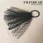 Dotted Lace Hair Tie
