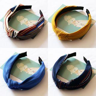 Printed Criss Cross Headband (various Designs)