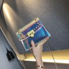 Transparent Flap Crossbody Bag Transparent - One Size