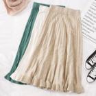 High-waist Cable Knit Skirt