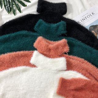 Furry Halter Sweater