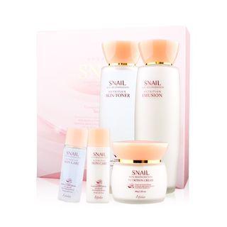 Esfolio - Snail Nutrition Skin Care Set: Skin 150ml + 30ml + Emulsion 150ml + 30ml + Cream 60g