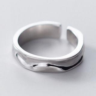 Wavy Ring S925 Silver - As Shown In Figure - One Size