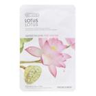 The Face Shop - Real Nature Face Mask 1pc (20 Types) 20g Lotus