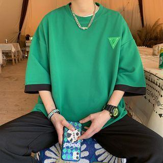 3/4-sleeve Logo T-shirt