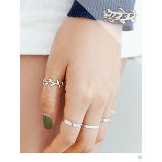Leaf Silver Ring