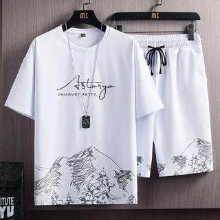 Set : Lettering Top + Shorts