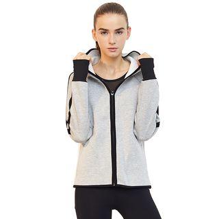 Sport Hooded Piped Jacket