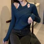 V-neck Sweater / Knit Halter Top