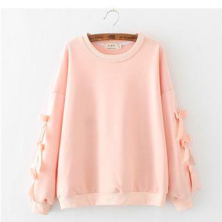 Beribboned Pullover