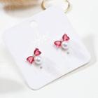Rhinestone Stud Earring (various Design)