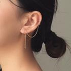 Non-matching Alloy Chained Earring