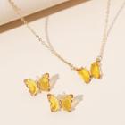 Set: Butterfly Earring + Necklace