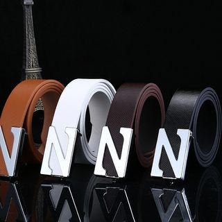 Letter Buckle Belt