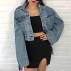 Crop Denim Jacket