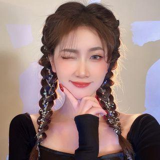 Rhinestone Hair Chain