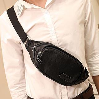 Faux Leather Waist Bag