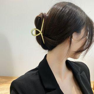 Alloy Hair Clamp 1 Pc - Silver - One Size