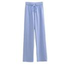 Drawstring Wide Leg Sweatpants