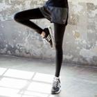 Inset Leggings Shorts/ Short Sleeve T-shirt