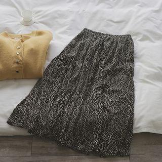 Retro Irregular Chiffon Skirt