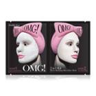 Double Dare - Omg! 2 In 1 Kit Detox Bubbling Microfiber Mask 1pc