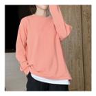 Long-sleeve Plain T-shirt / Short-sleeve T-shirt