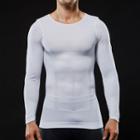 Crew-neck Shaping Long-sleeve T-shirt