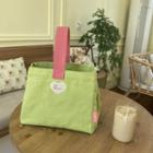 Canvas Lunch Bag Green - One Size