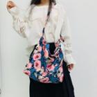 Floral Pattern Shoulder Bag