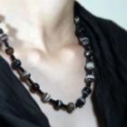 Beaded Wooden Necklace