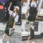 Camouflage Pinafore