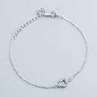 925 Sterling Silver Coin Bracelet S925 - As Shown In Figure - One Size