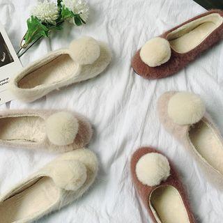 Bobble Chenille Flats
