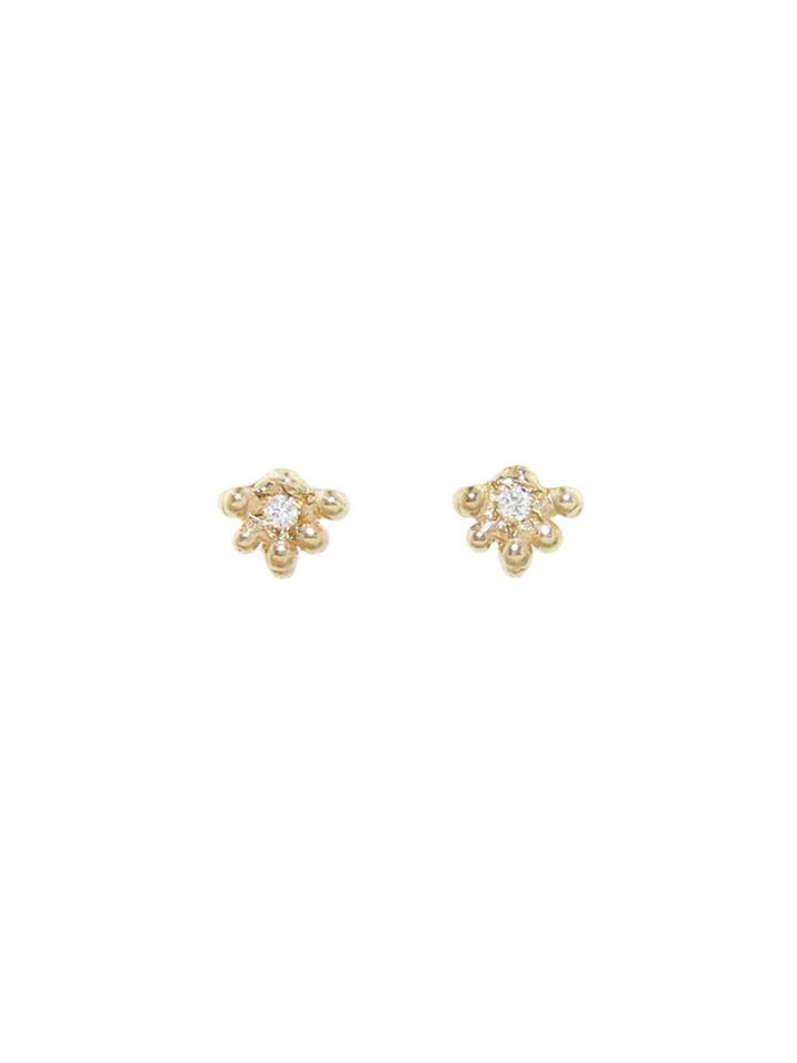 Yayoi Forest Diamond Waterdrop Earring
