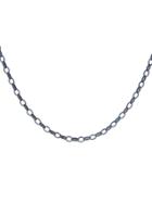 Erica Molinari Large Long Link Chain - 18 - Oxidized Sterling Silver