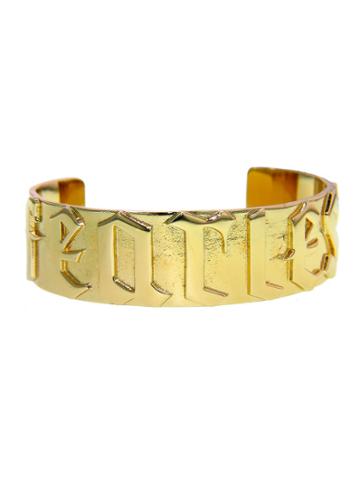 Jennifer Fisher Large Fearless Cuff In Yellow Gold