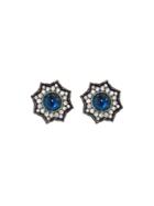 Arman Blue Sapphire Stud Earrings