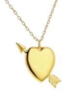 Jennifer Fisher Heart With Arrow Necklace