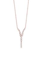 Yannis Sergakis Charni?res Diamond Pointed Necklace - Rose Gold