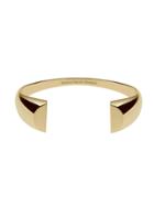 Maison Margiela Large Yellow Gold Chevali?re Split Bracelet - Medium Size Wrist - 14x12mm Table