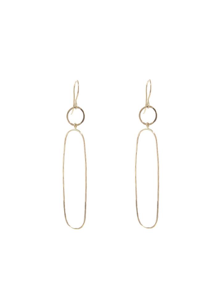 Melissa Joy Manning Elliptical Dangle Earrings