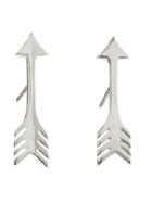 Jennifer Meyer Arrow Studs - White Gold