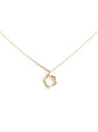 N+a New York Five Diamond Necklace - Gold