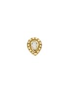 Jemma Wynne Single Revival Pear Diamond Stud