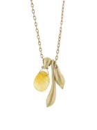 Ten Thousand Things Organic Trinkets With Yellow Sapphire In Yellow Gold