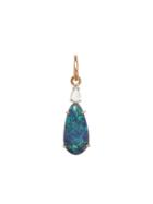 Irene Neuwirth Teardrop Lightning Ridge Opal Charm