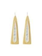 Irene Neuwirth Pear Shape Rainbow Moonstone Earrings